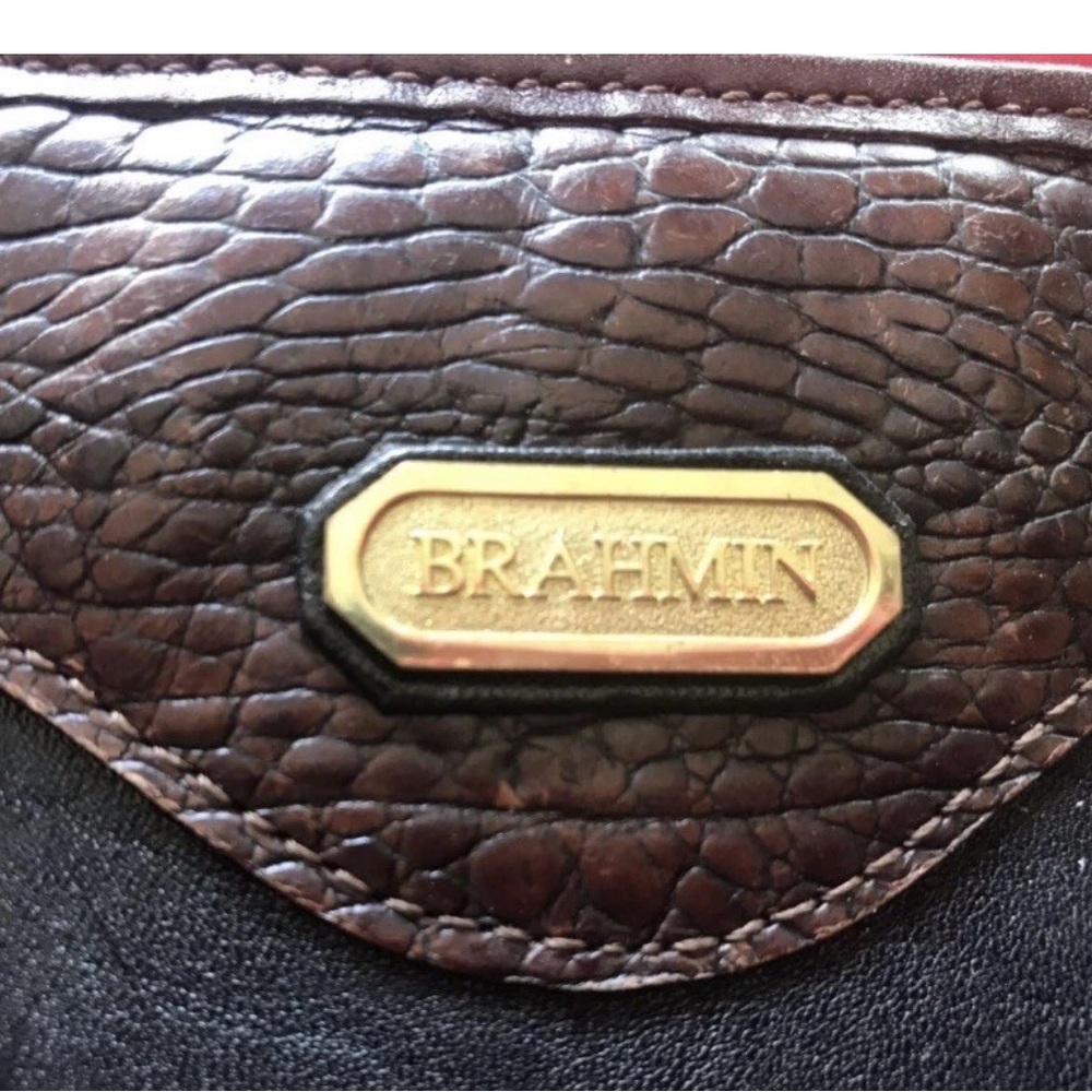 Brahmin Brown Leather Bag